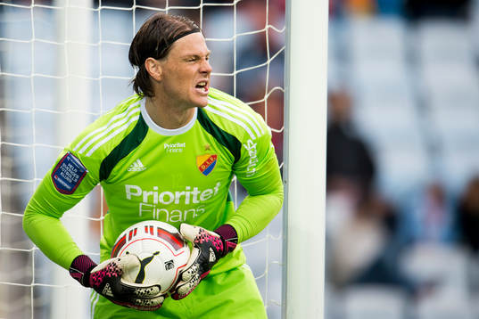 Djurgårdens målvakt Kenneth Høie