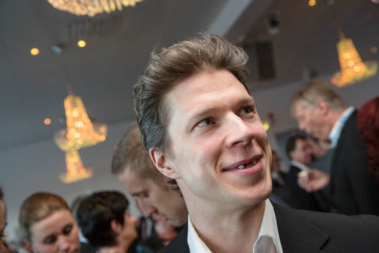 Erik Forsell från Skellefteås bankett dagen