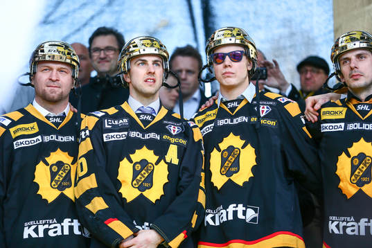 Jonas Frögren, Joakim Lindström, Oskar Sundqvist, och