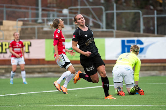 Göteborgs Manon Melis jublar