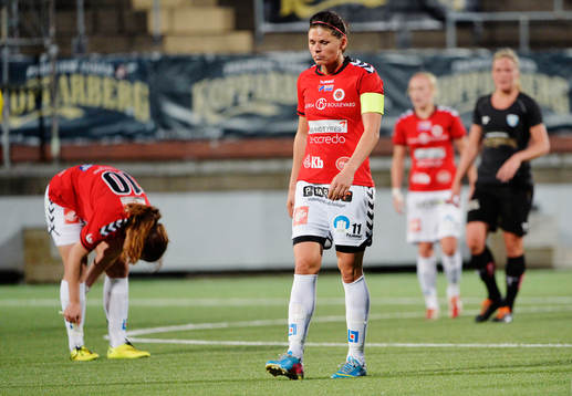 Kristianstads Susanne Moberg deppar
