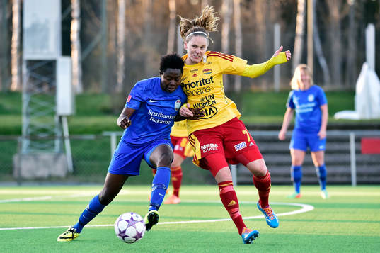 Eskilstunas Gaelle Enganamouit och Tyresös Lisa Dahlkvist