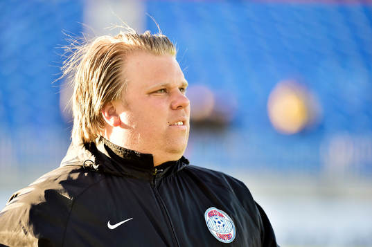 Eskilstunas tränare Viktor Eriksson
