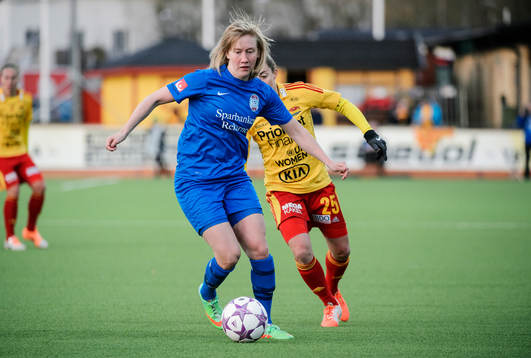 Eskilstunas Sofie Persson och Tyresös Meghan Klingenberg