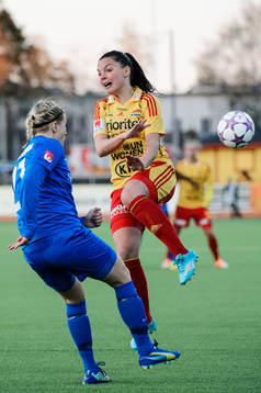 Eskilstunas Annica Svensson och Tyresös Madelaine Edlund