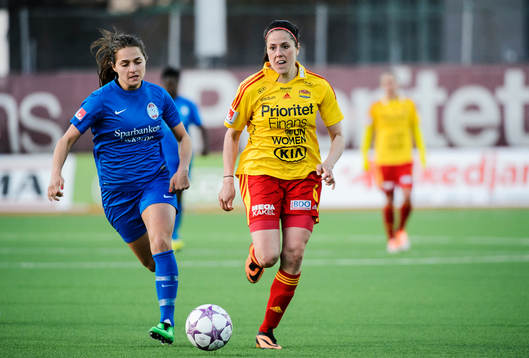 Eskilstunas Elena Sadiku och Tyresös Madeleine Edlund