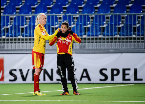 Tyresös Caroline Seger och Veronica Boquete