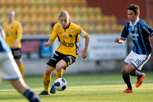 Elfsborgs Anton Andreasson och Djurgårdens Mirijan Cosic