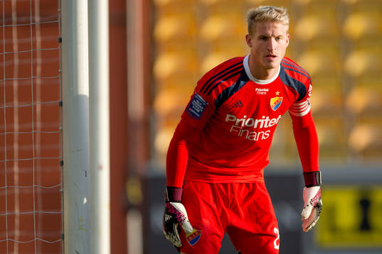 Djurgårdens målvakt Hampus Nilsson
