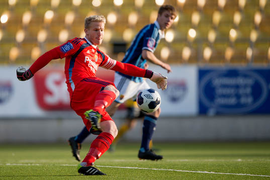 Djurgårdens målvakt Hampus Nilsson
