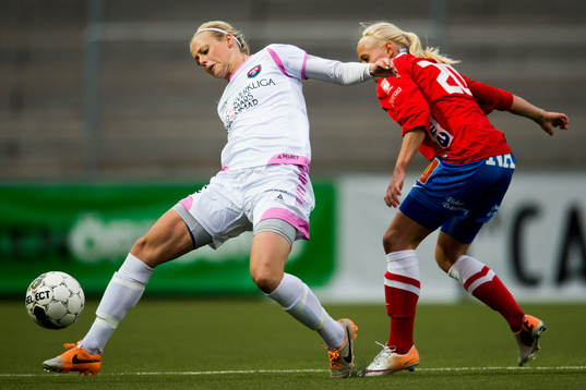 Rosengårds Amanda Ilestedt och Örebros Julia Spetsmark