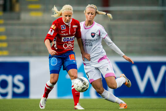 Rosengårds Amanda Ilestedt och Örebros Julia Spetsmark