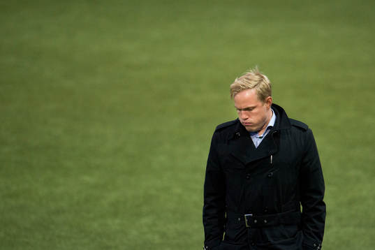 Rosengårds tränare Jonas Eidevall deppar