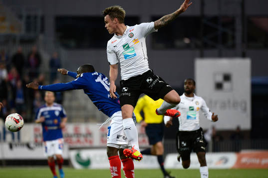 John Owoeri och Erik Moberg