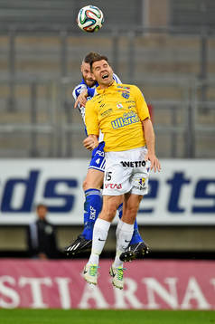 IFK Göteborgs Kjetil Waehler och Falkenbergs Stefan