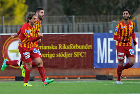 Syrianskas Nikola Grubjesic jublar