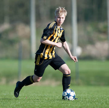 IFK Hässleholms Jonathan Brodén i matchen i