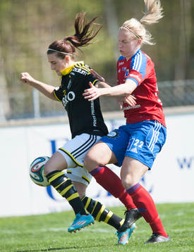 i matchen i damallsvenskan mellan Vittsjö och AIK i