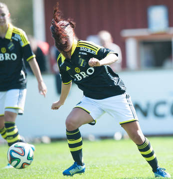 i matchen i damallsvenskan mellan Vittsjö och AIK i