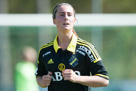 i matchen i damallsvenskan mellan Vittsjö och AIK i