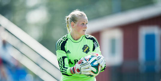 Hilde Gunn Olsen, målvakt, AIK i matchen i damallsvenskan