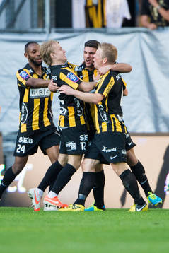 Häcken jublar