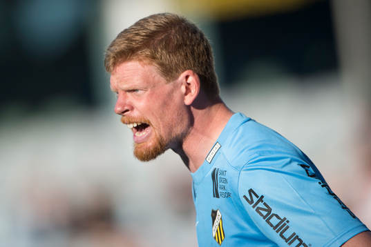 Häckens målvakt Christoffer Källqvist