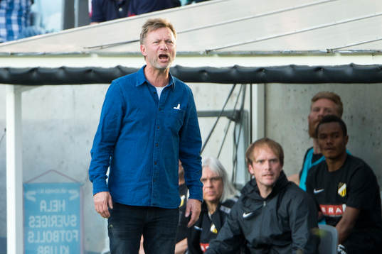Häckens tränare Peter Gerhardsson