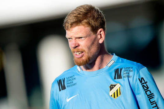 Häckens målvakt Christoffer Källqvist