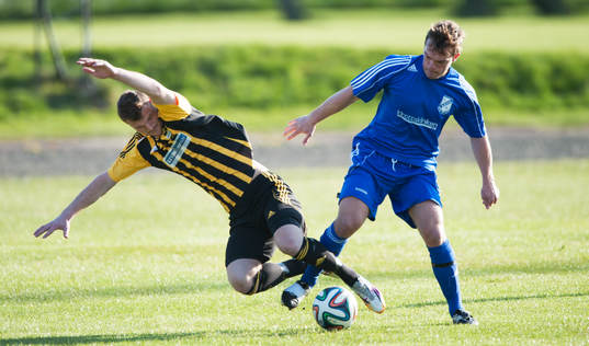 Hässleholms Ekrem Dibrani i matchen i div. 111 mellan IFK