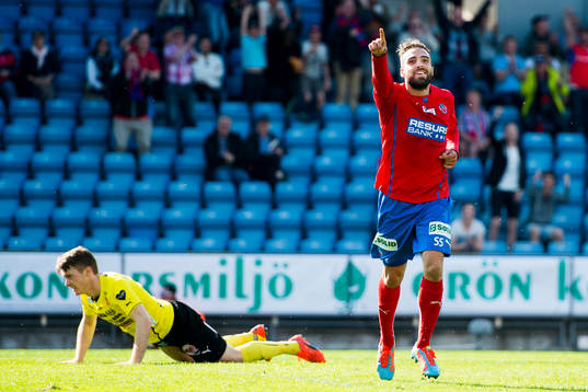 Helsingborgs Abdul Khalili jublar