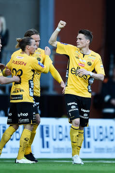 Elfsborgs Lasse Nilsson jublar