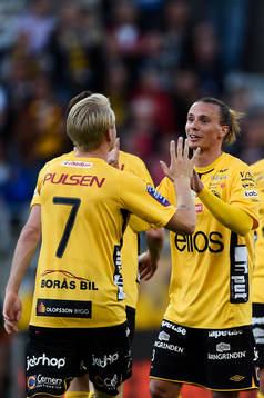 Elfsborgs Niklas Hult jublar