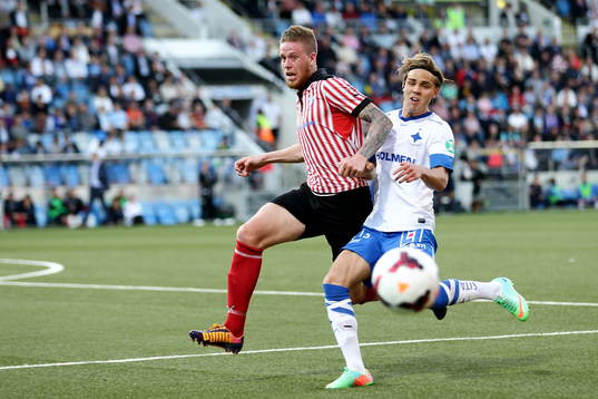 Malmös Pontus Jansson och Norrköpings Christoffer Nyman