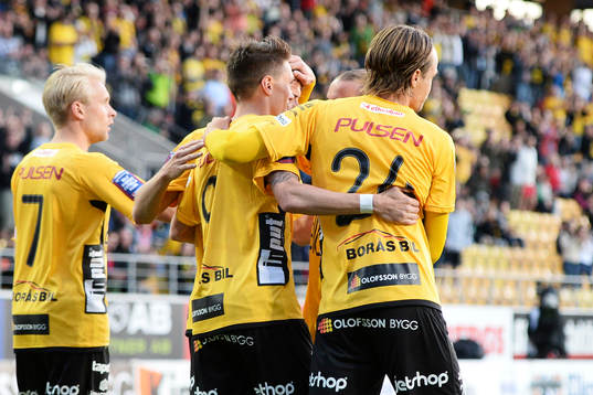 Elfsborgs Lasse Nilsson jublar