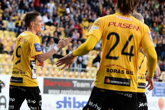 Elfsborgs Lasse Nilsson jublar