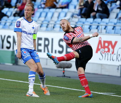 Norrköpings Andreas Johansson och Malmös Magnus Eriksson