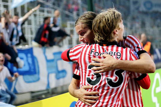 Malmös Markus Halsti kramar om Emil Forsberg