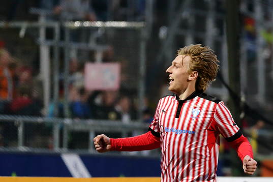 Malmös Emil Forsberg jublar