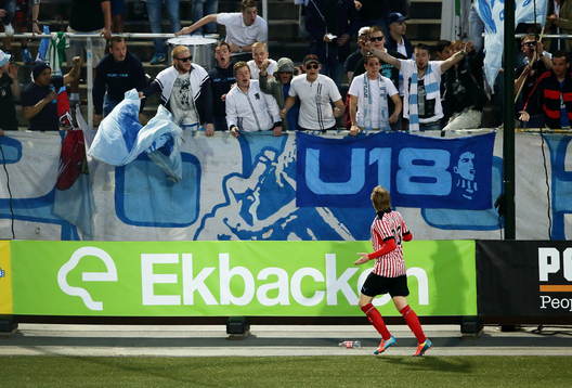 Mål 1-2 av Malmös Emil Forsberg