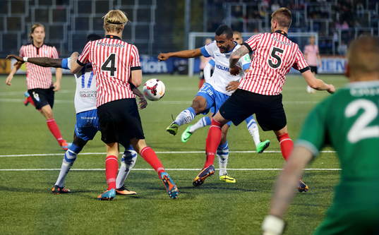 Målchans Norrköpings Isaac Kiese Thelin