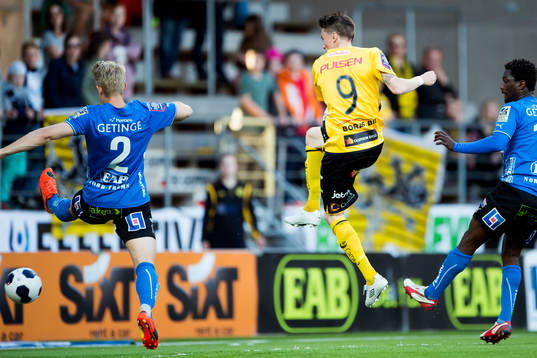 Elfsborgs Lasse Nilsson gör 1-1