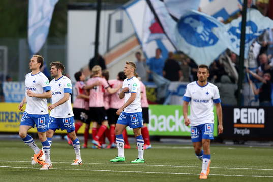 Norrköpings spelare med bland annat Morten Morisbak