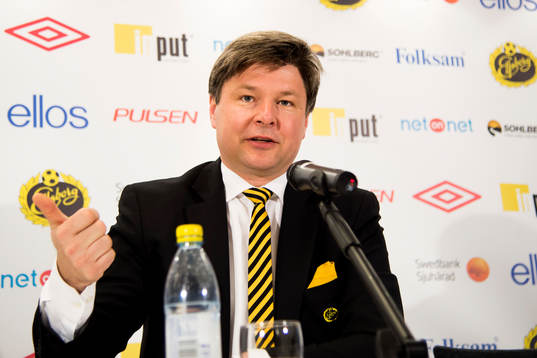 Elfsborgs ordförande Bo Johansson