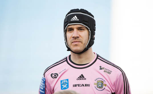 Ängelholms målvakt Matt Pyzdrowski i matchen i Superettan