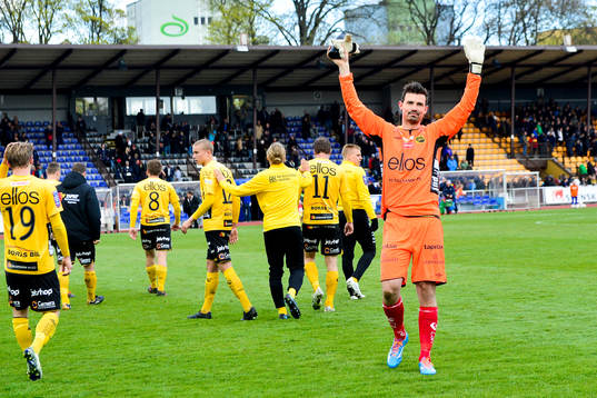 Elfsborgs spelar tackar publiken