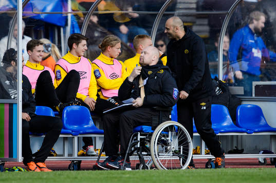 Elfsborgs tränare Jan Mian och manager Klas Ingesson