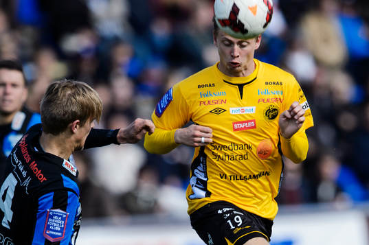 Sirius Oscar Pehrsson och Elfsborgs Simon Hedlund