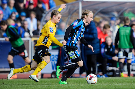 Elfsborgs Simon Hedlund och Sirius Elliot Käck