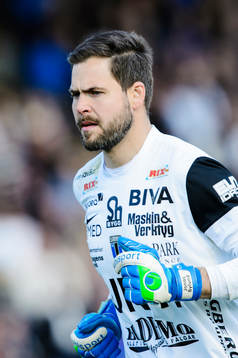 Sirius målvakt Jonas Bylund